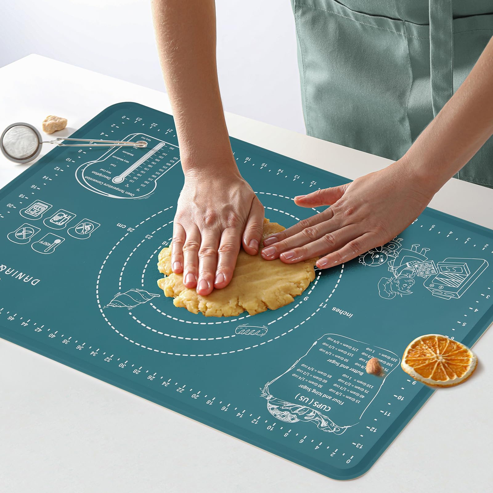 DANIA and DEAN silicone baking mat with mother-themed design for thoughtful everyday baking