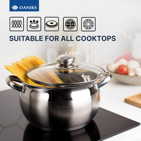 Daniks Classic stainless steel finish resists oxidation for daily use