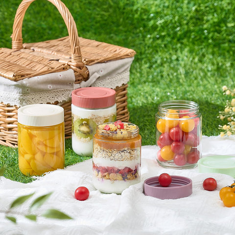 Danmu stackable design saves counter space and simplifies fridge storage.