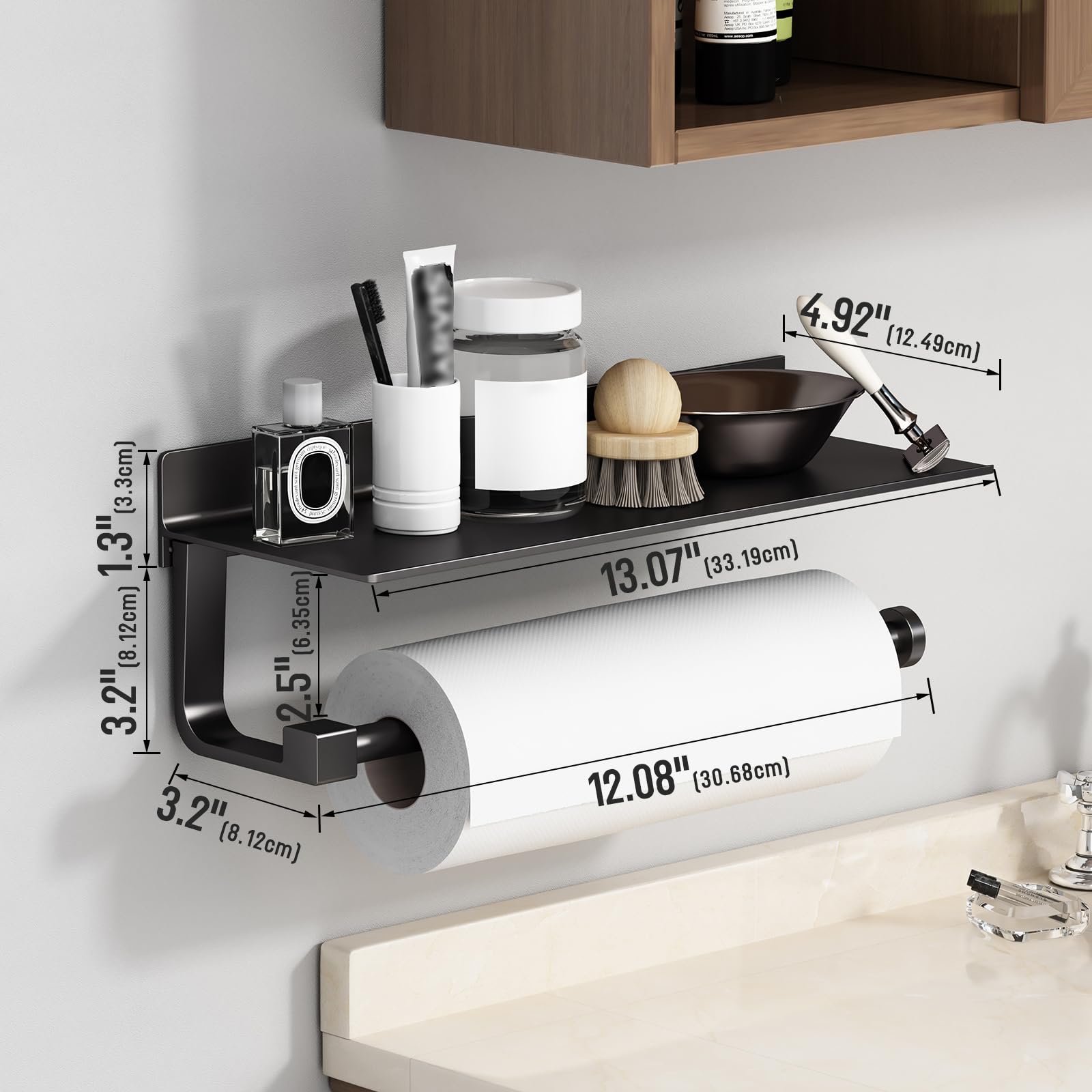 Danpoo adhesive installation option shows easy mounting for apartments