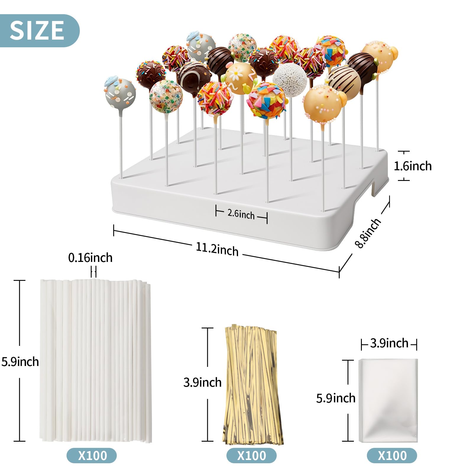 Daofvor taller height makes grabbing desserts effortless at gatherings.
