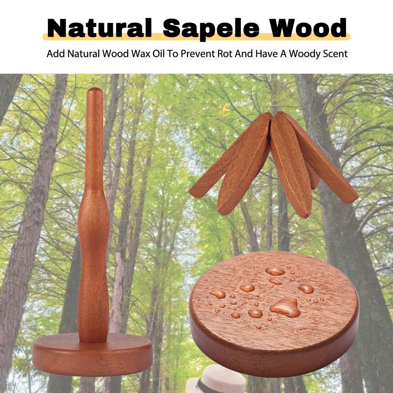 DAOLEMIJI nesting trivets store neatly for space-saving storage.