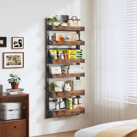 DAOTENGQL kitchen pantry use behind the door saves space.