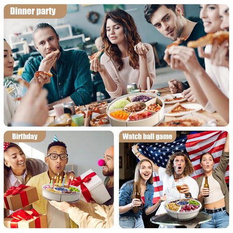 DAOTENGQL easy-clean design with detachable parts for hygienic snack storage