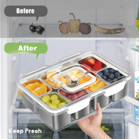 DAOTENGQL Snackle Box premium stainless steel construction for durability