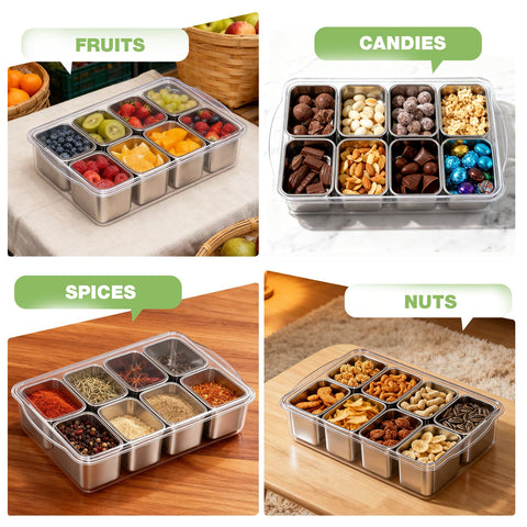 DAOTENGQL Snackle Box travel-ready design for outings and events
