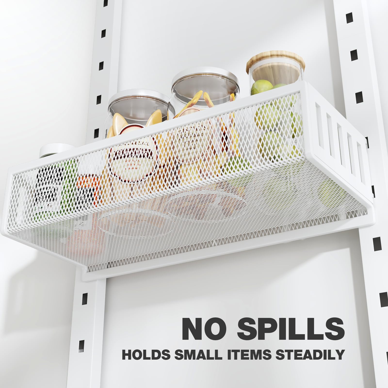 DAOTENGQL wall mount option keeps spices organized and within easy reach