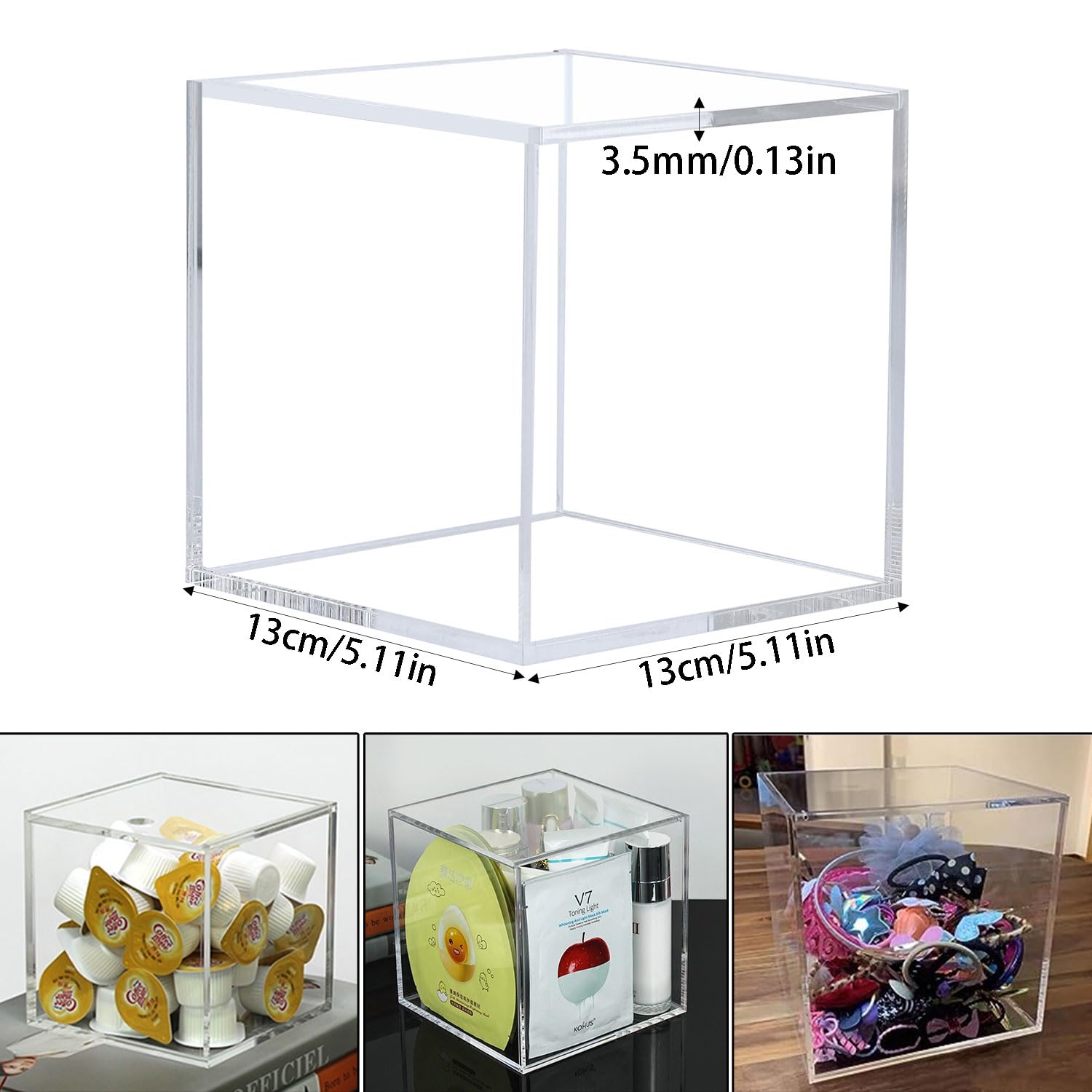 DARENYI originalline storage box with clear lid for quick restock at a glance.