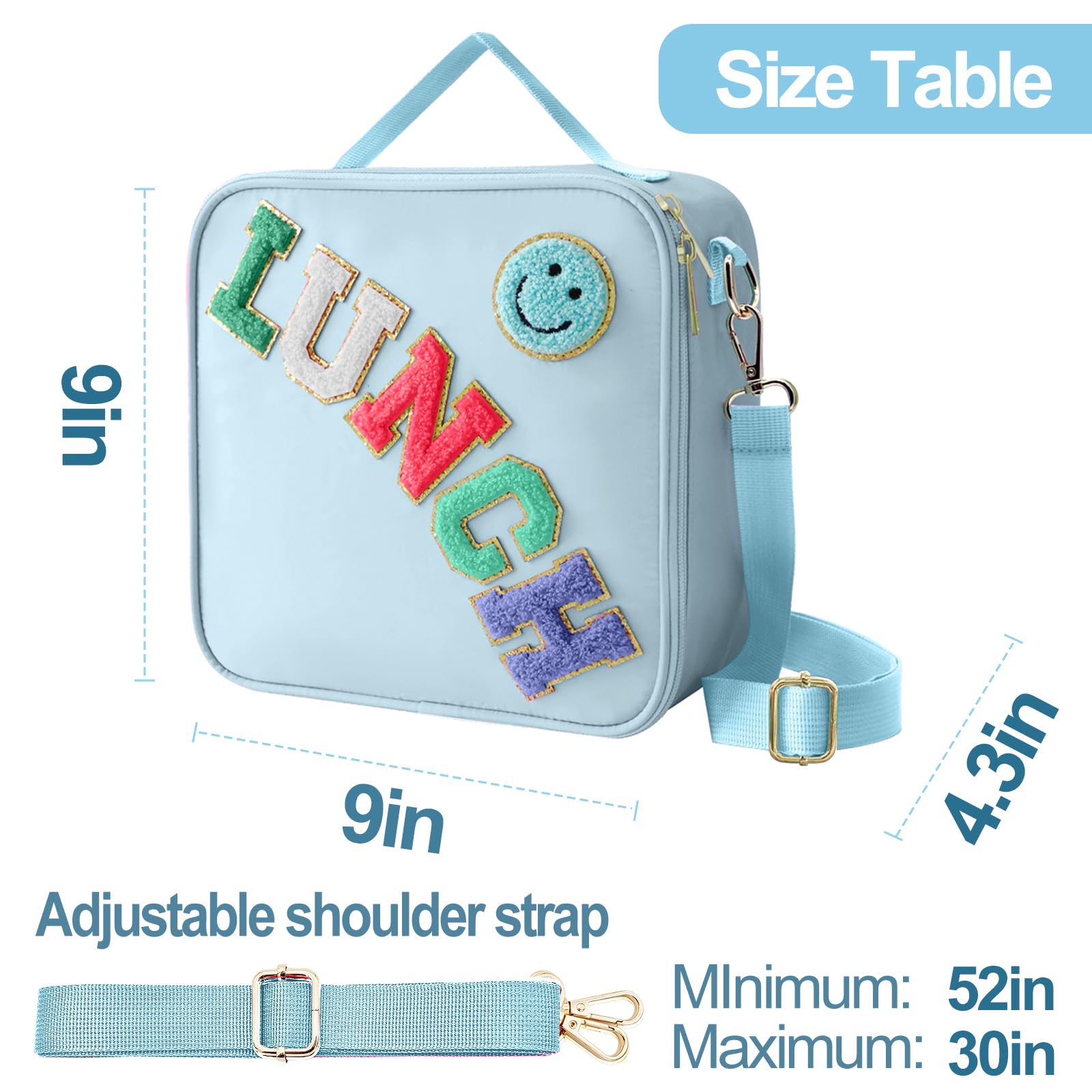 Dark Swan large insulated lunch bag showing roomy interior and capacity