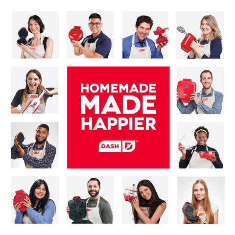 DASH Mini Maker gift-ready design to fit modern kitchens.