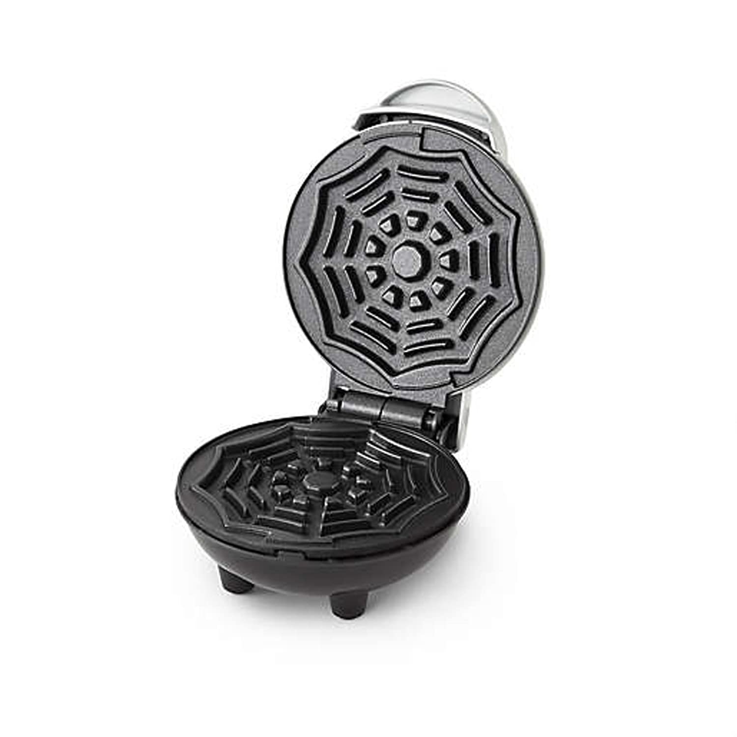 Dash Spiderweb Mini Waffle Maker's compact footprint is ideal for small kitchens.