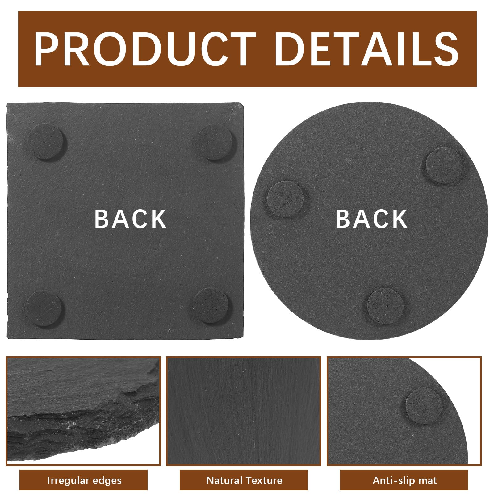 DASSNANE slate coaster laser engraving preview with personalized pattern