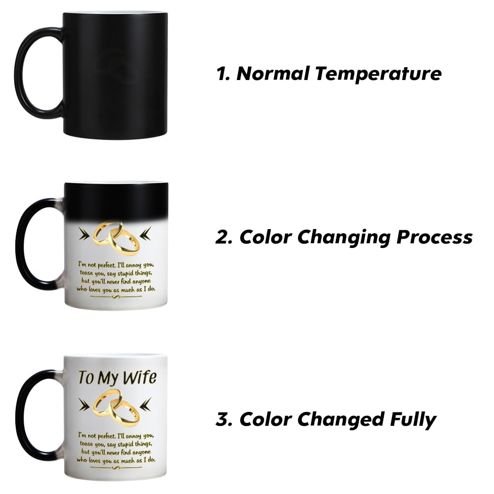 DasyFly mug features a large C-handle for comfortable gripping.