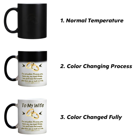 DasyFly mug features a large C-handle for comfortable gripping.