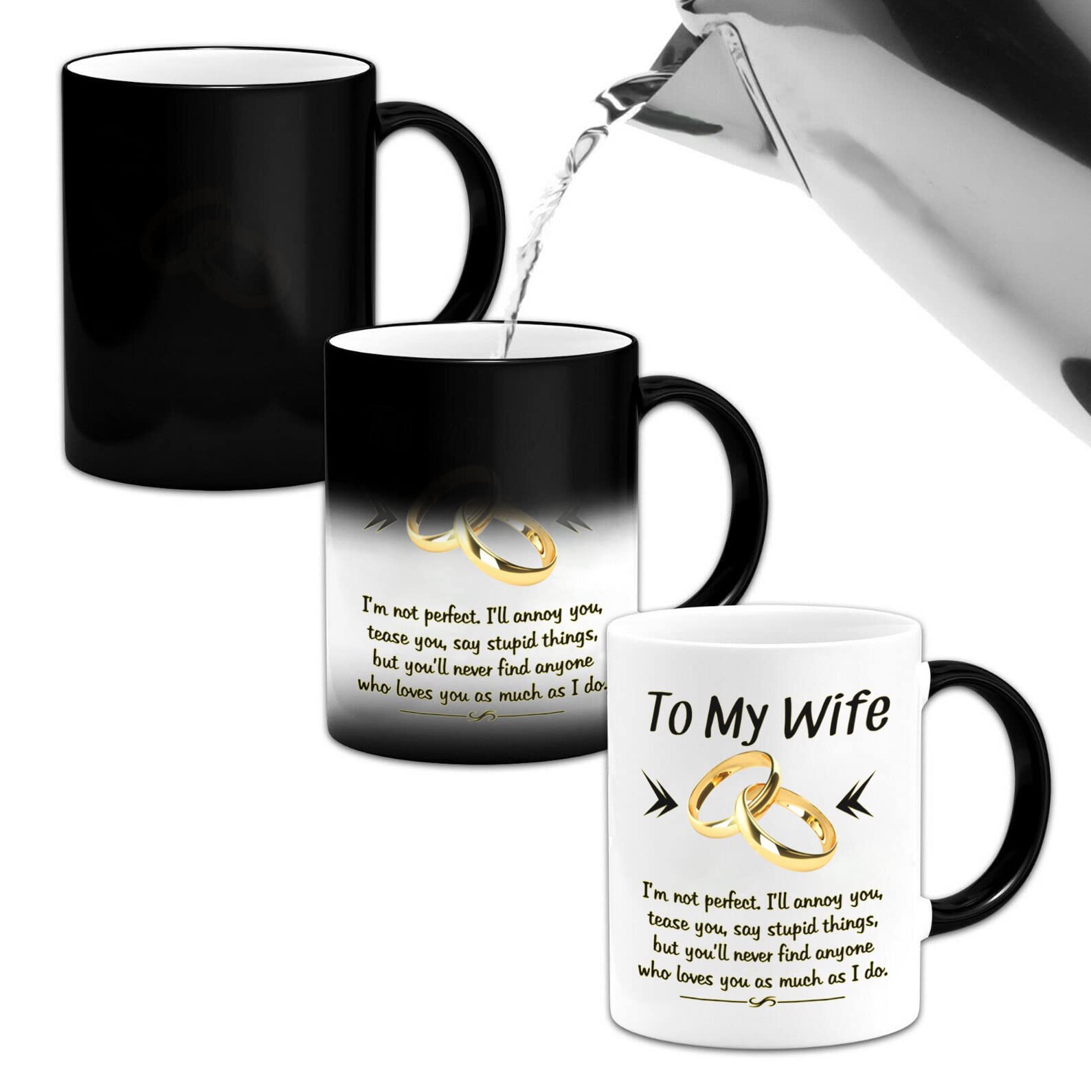 DasyFly valentines gift mug for wife, ideal for special occasions.