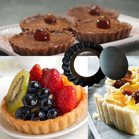 DATANYA dishwasher-safe mini tart pan ensures simple cleanup after baking.
