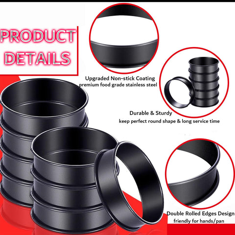 Datanya double rolled edges protect hands during handling and baking.
