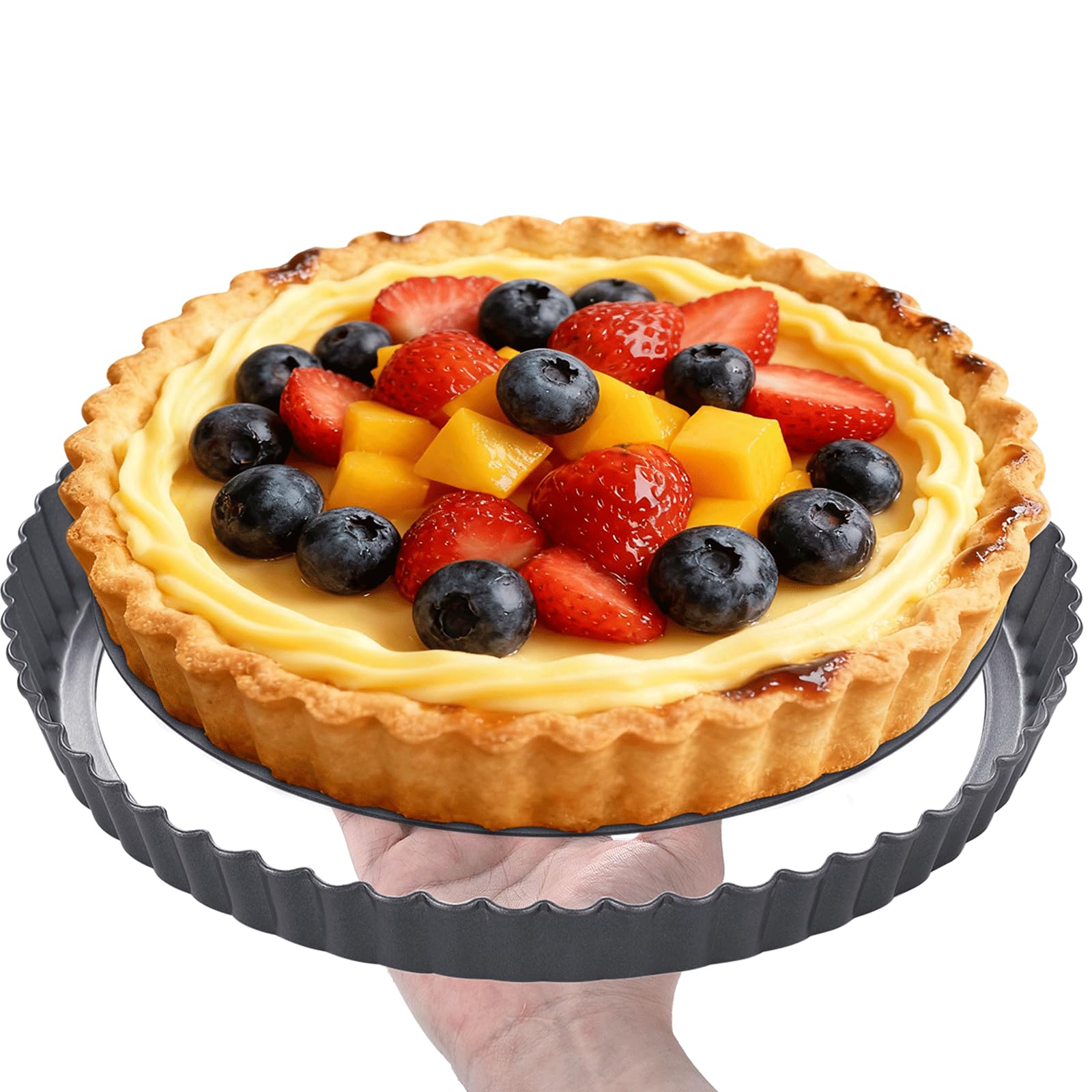 Datanya non-stick surface ensures gentle release and quick cleanup after baking.