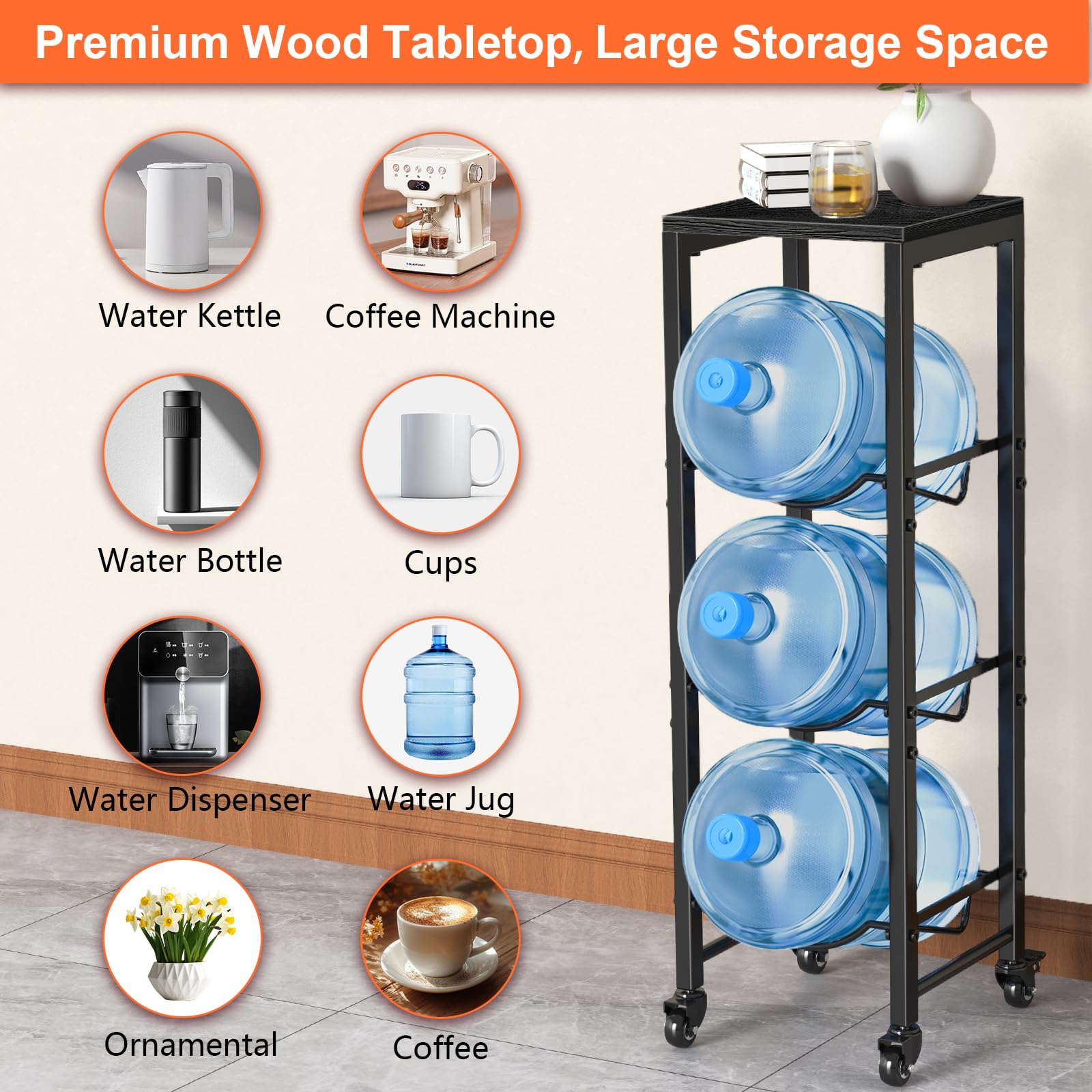 Dataroad Selead lockable casters on wheels enable easy mobility and secure placement.