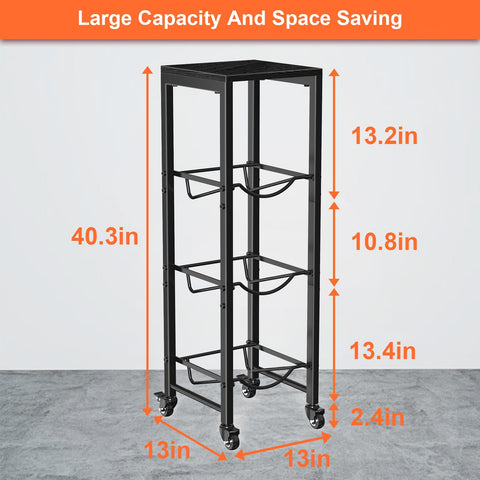Dataroad Selead space-saving organizer in kitchen or office keeps bottles tidy.