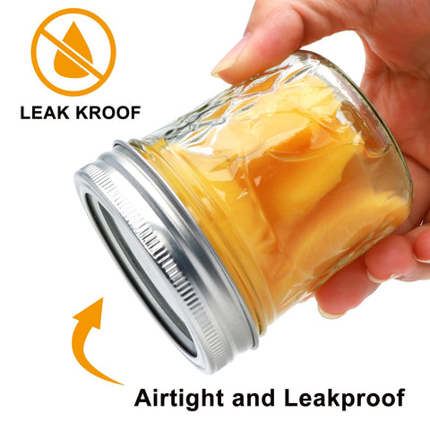 Datttcc airtight glass jar sealing demonstrates secure lid and long-lasting preservation.