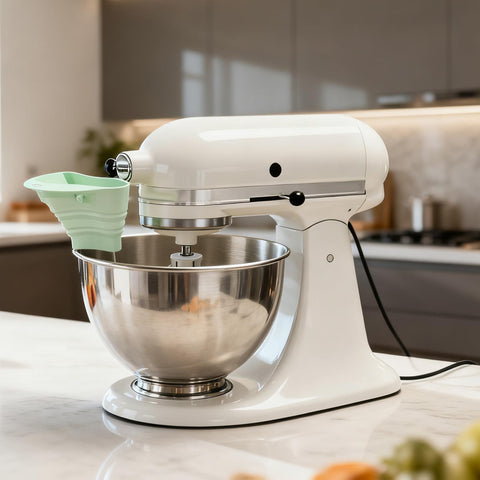Daureve non-slip base keeps the funnel steady on counters.