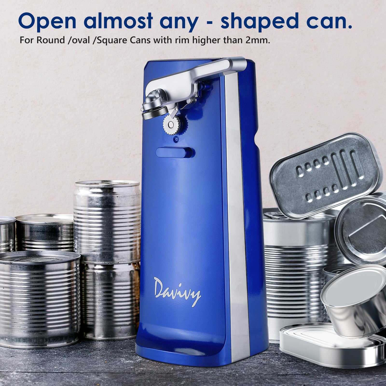 Davivy built-in sharpener visible for quick prep