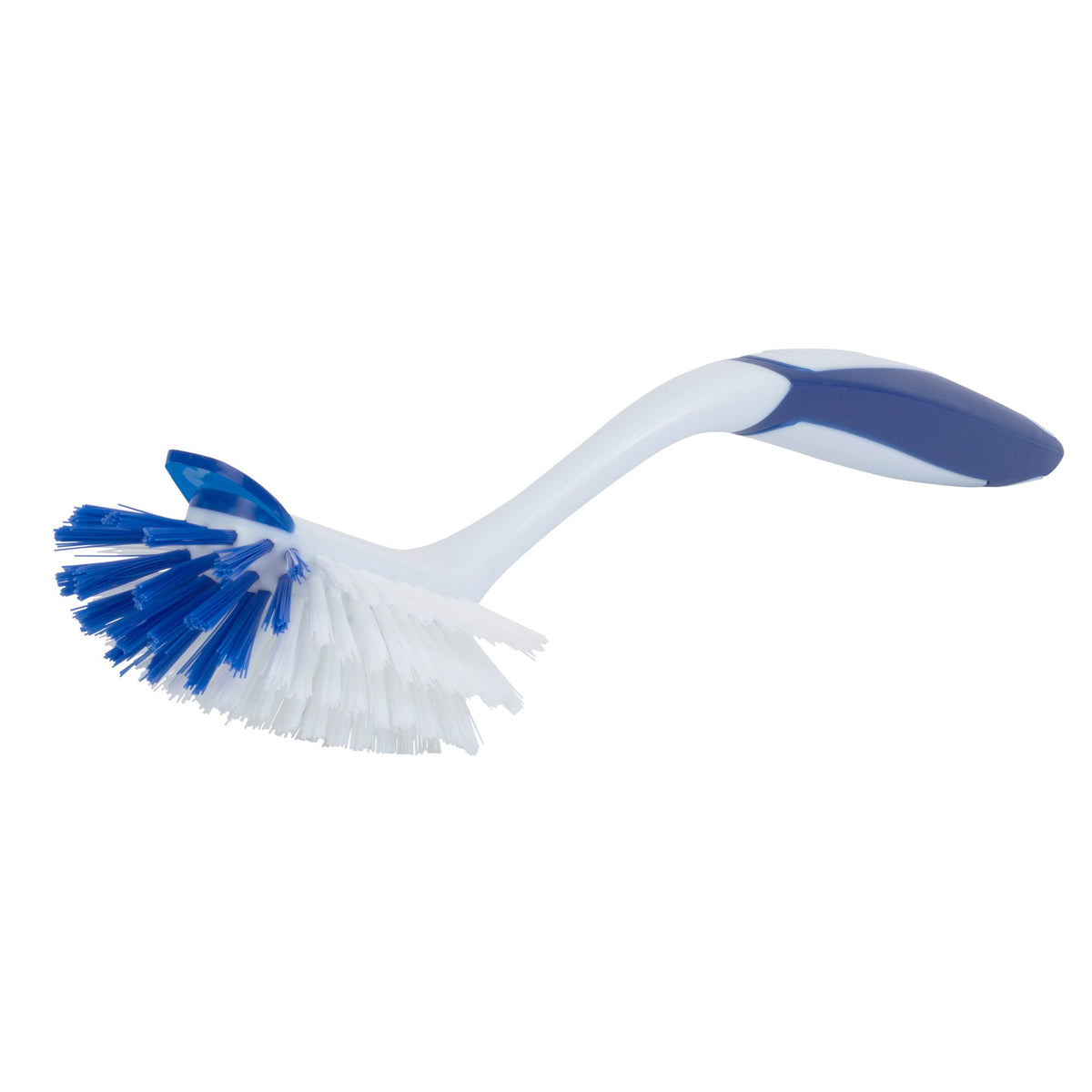 Dawn radial head kitchen brush with ergonomic grip cleans rounded surfaces efficiently.
