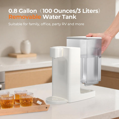 Dawnstar D20 BPA-free materials ensure safe contact with water.