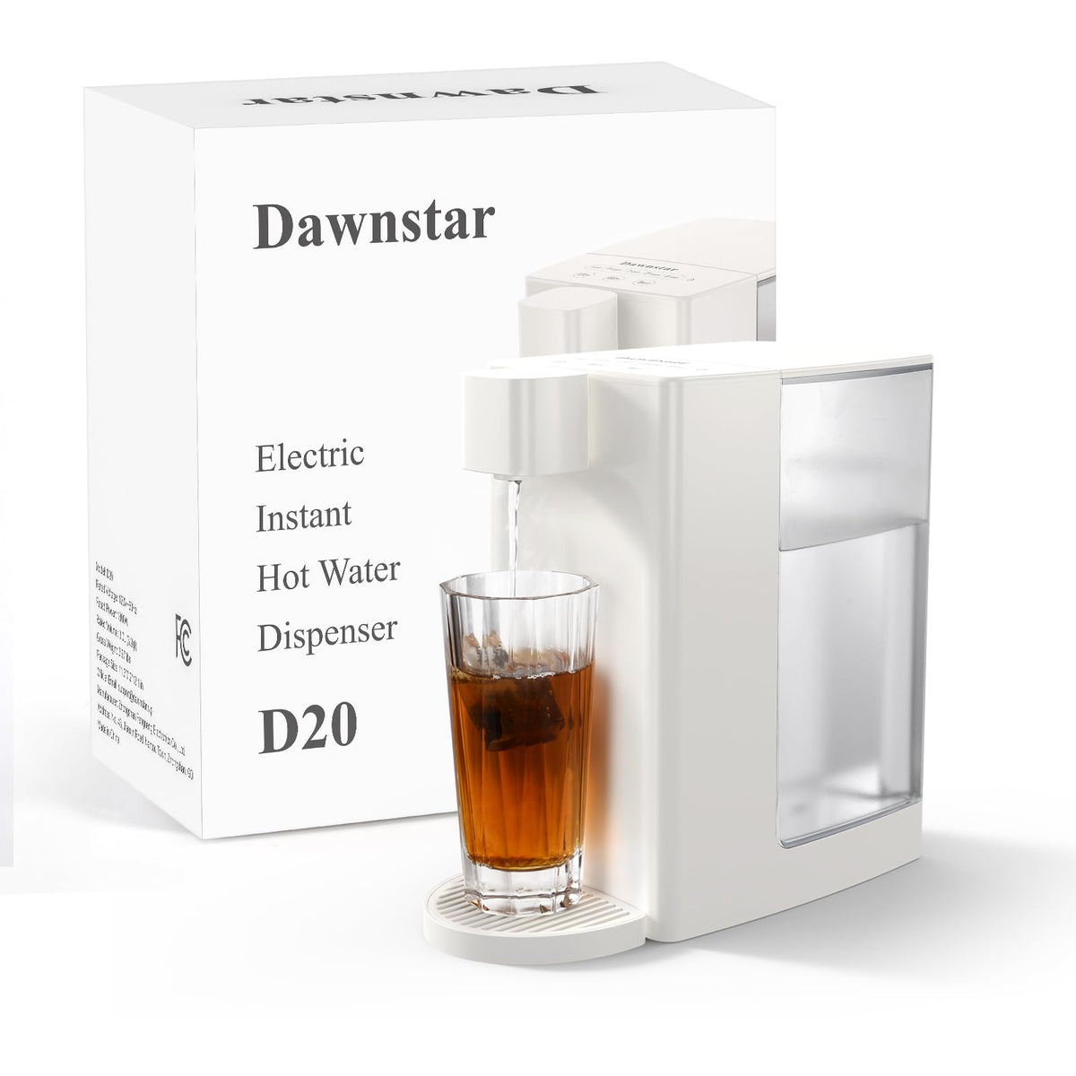 Dawnstar D20 instant hot-water pour for quick tea and coffee.