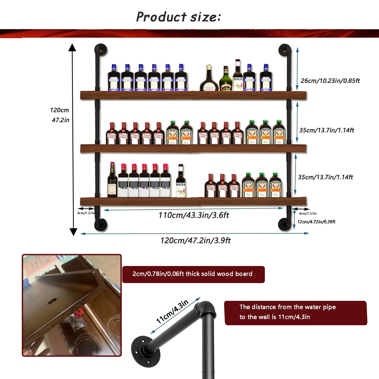 Dawselod LED-light wine display adds ambient glow to your collection