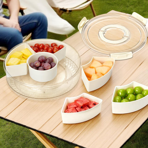 Dayacoco easy-clean tray with removable dividers simplifies hand washing.