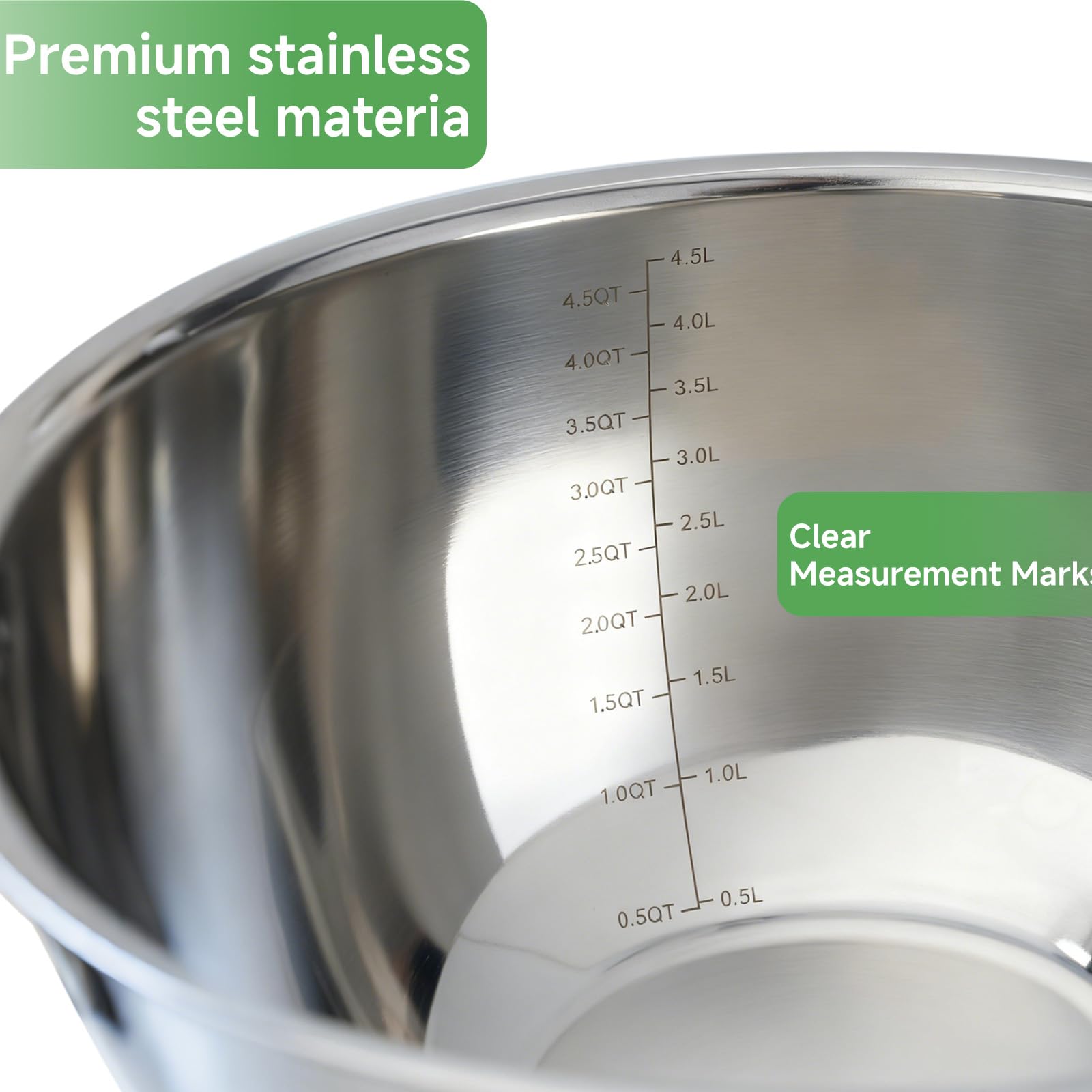 Dayliyum 3 qt bowl is ideal for salads and marinades.
