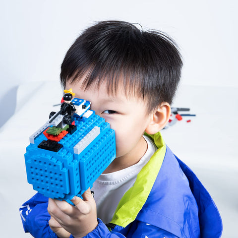 DAYMOO Build-on Brick Mug desk décor, doubles as a practical pencil holder.