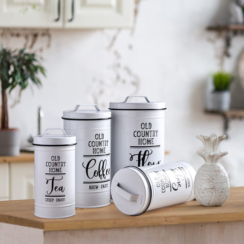 DAYYET nesting canisters design for stacked or compact storage.