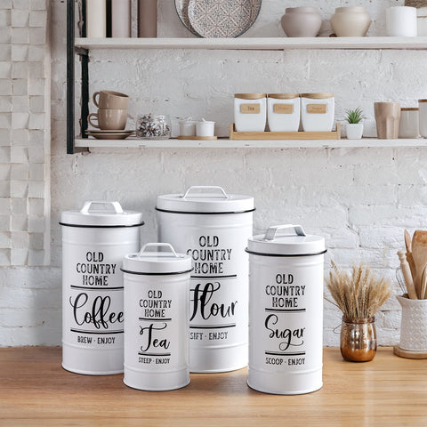 DAYYET sugar canister protecting contents from moisture and light.