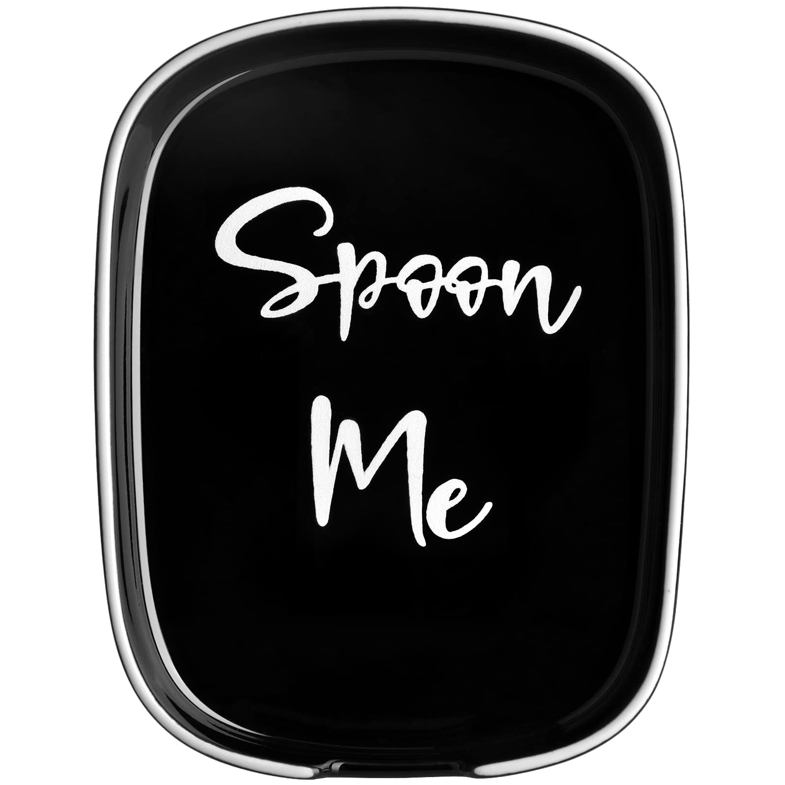 DAYYET ceramic spoon rest large holds big utensils and prevents counter mess