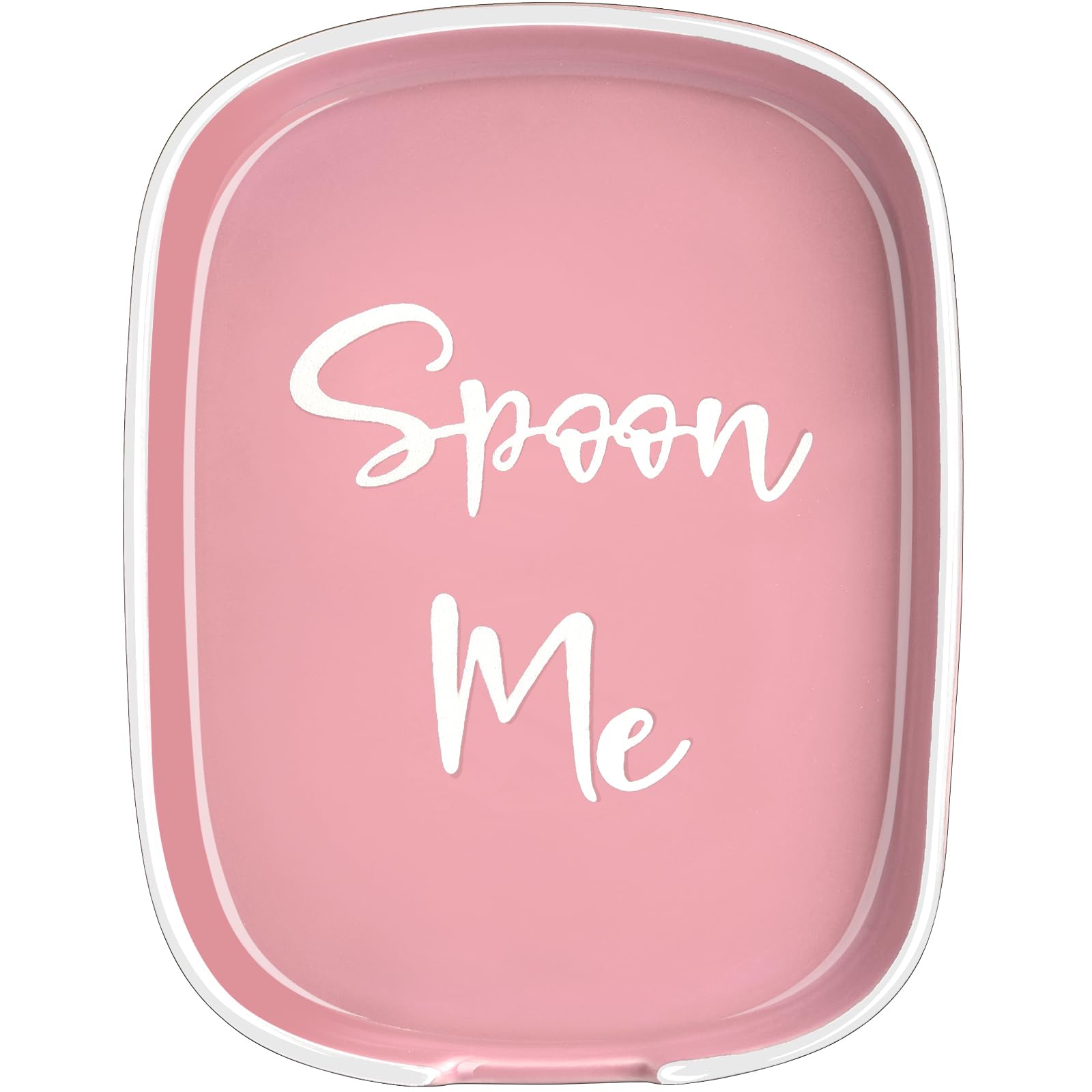 DAYYET ceramic spoon rest on stove keeps counter clean and organized.