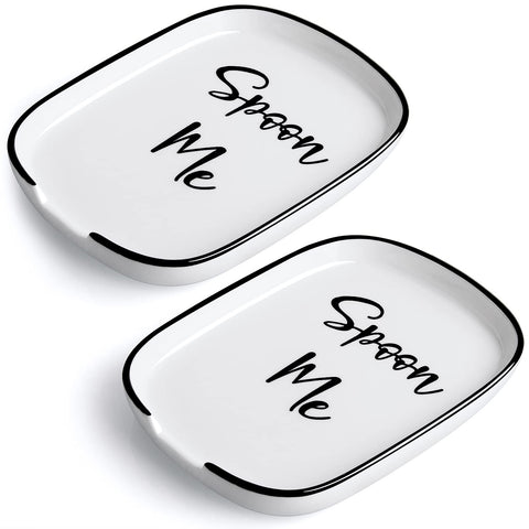 DAYYET ceramic spoon rest on stove top keeps counters clean