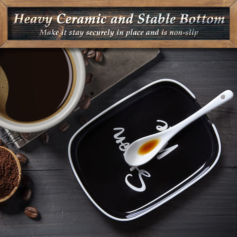 DAYYET country-design spoon rest adds vintage style to your kitchen