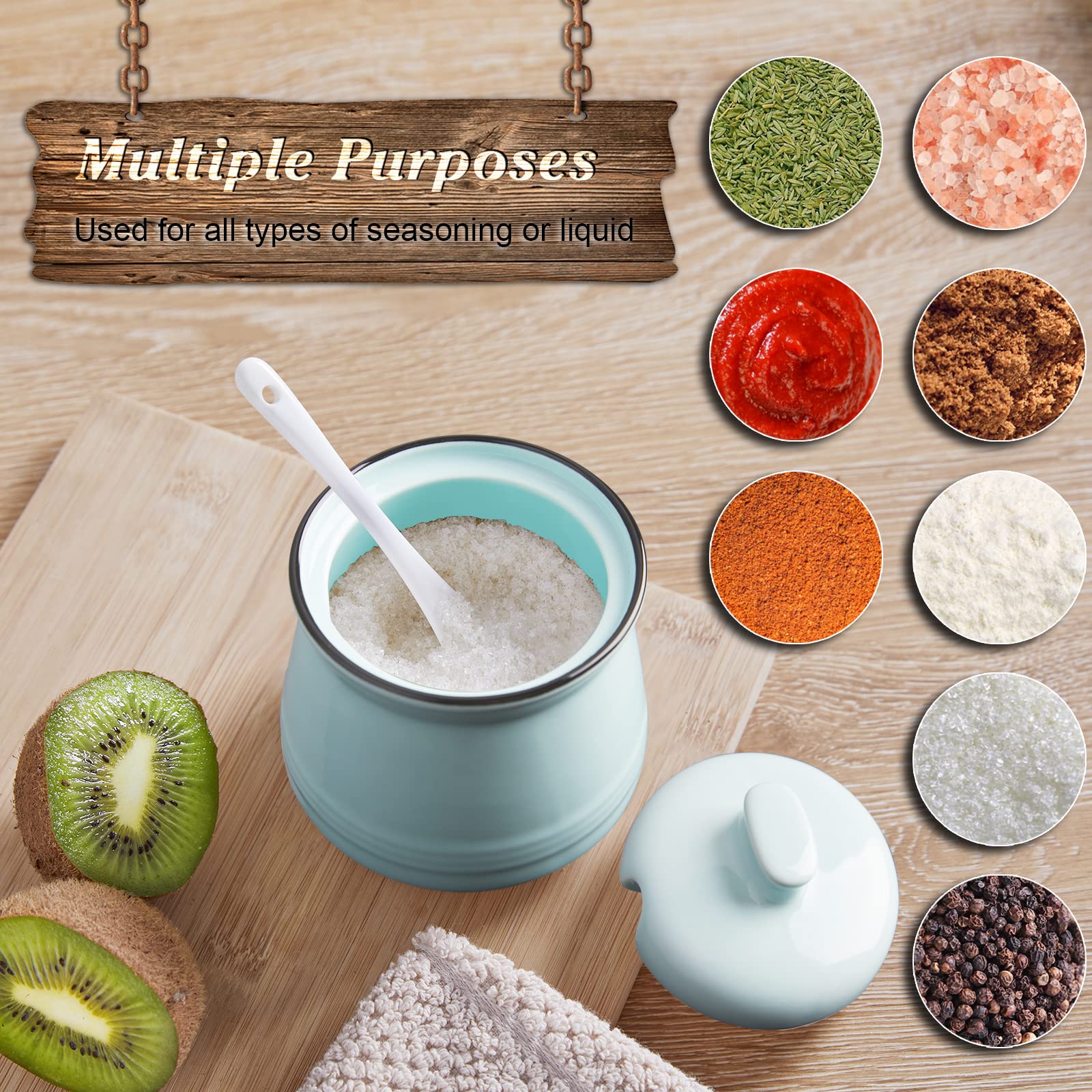 DAYYET kitchen-countertop décor helps organize sweeteners with an elegant, practical touch.