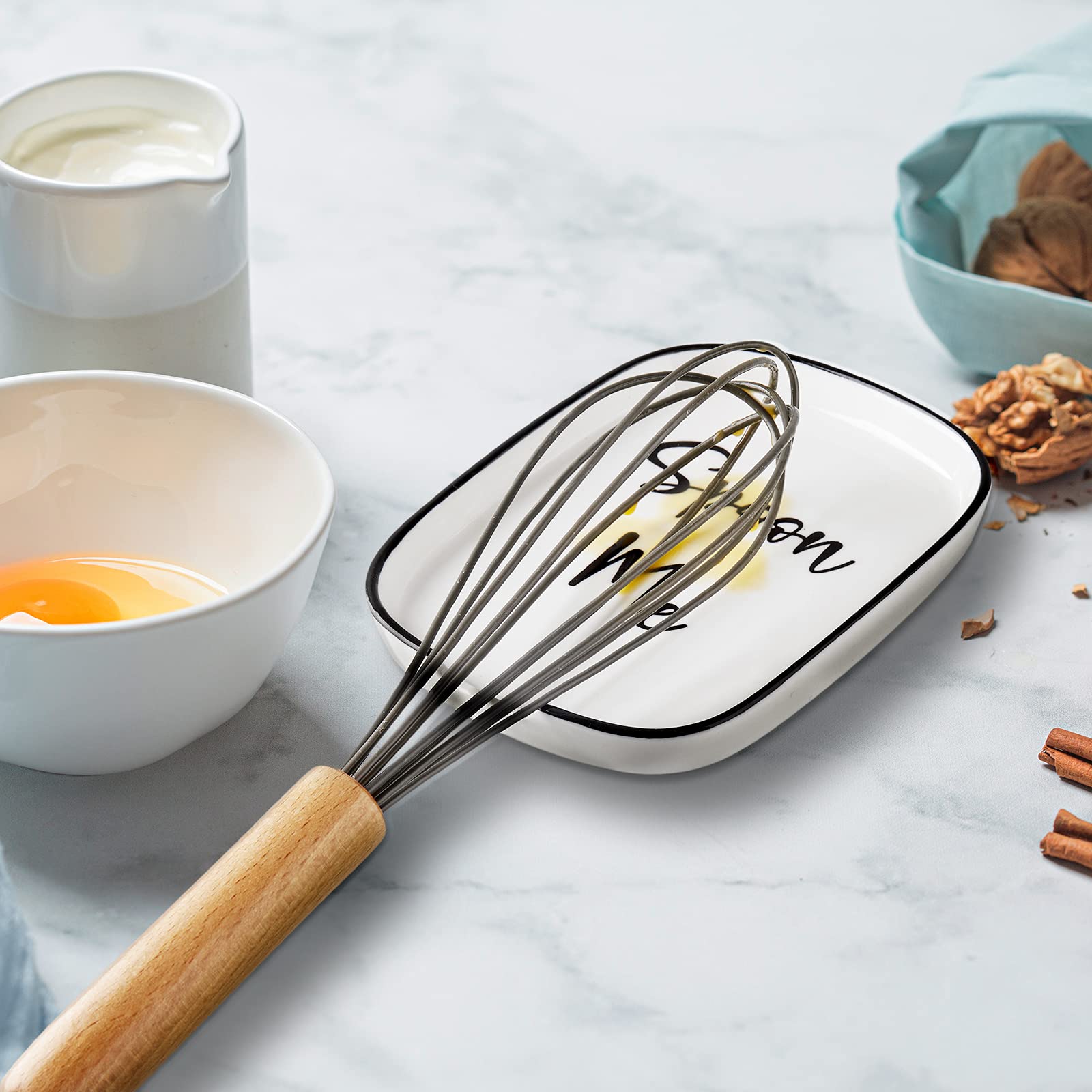 DAYYET large spoon rest accommodates multiple utensils when needed