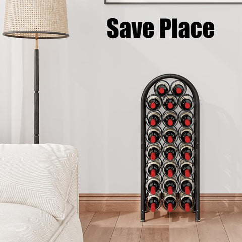 Dazioter freestanding display suited for bar or wine cellar.