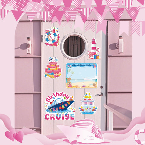 Dazoratix birthday cruise magnet design 2 brightens a fridge with party style