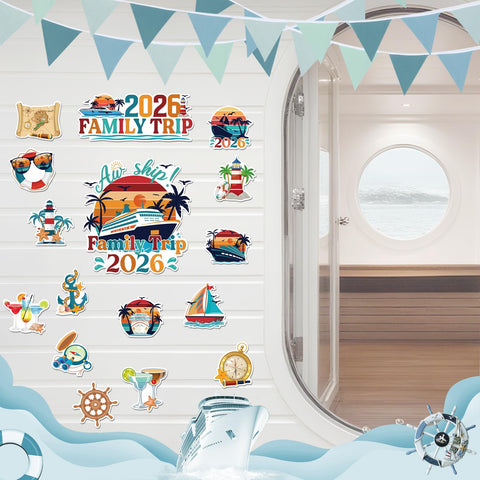 Dazoratix magnetic cabin decor sticks easily on doors