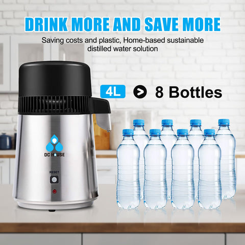 DC House distiller control panel is easy to operate