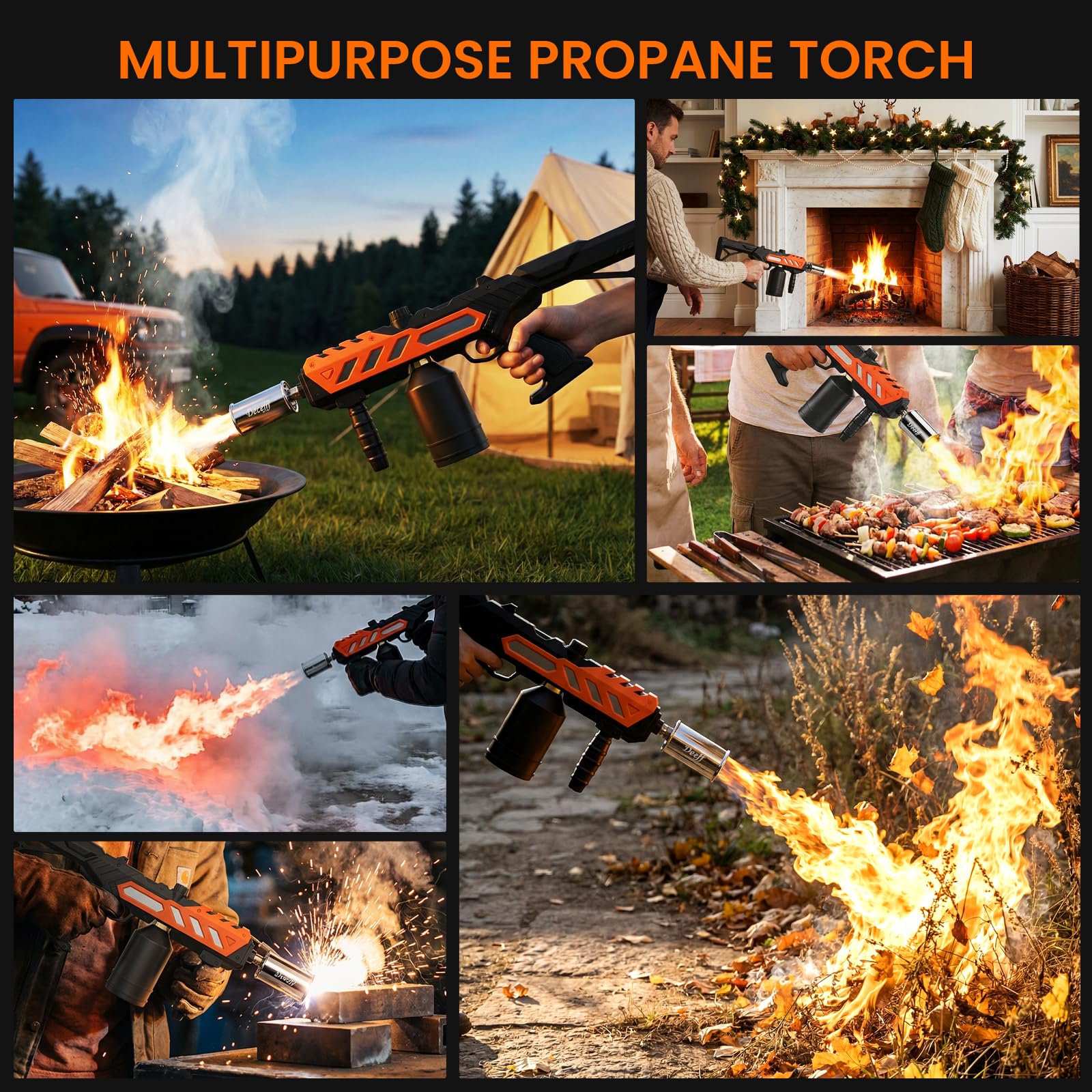 Dceefff welding and DIY torch suitable for soldering and metalwork