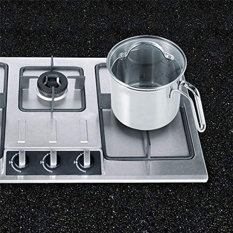 DCIGNA 5-ply induction-ready base ensures even heat across the pan.