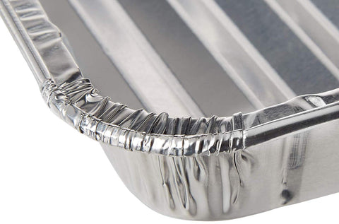DCS Deals bulk 20-pack aluminum pans for meal prep and leftovers.