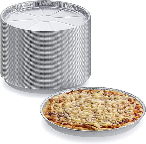 DCS Deals heavy-duty aluminum tray resists punctures and yields crusty edges for home pizzas.